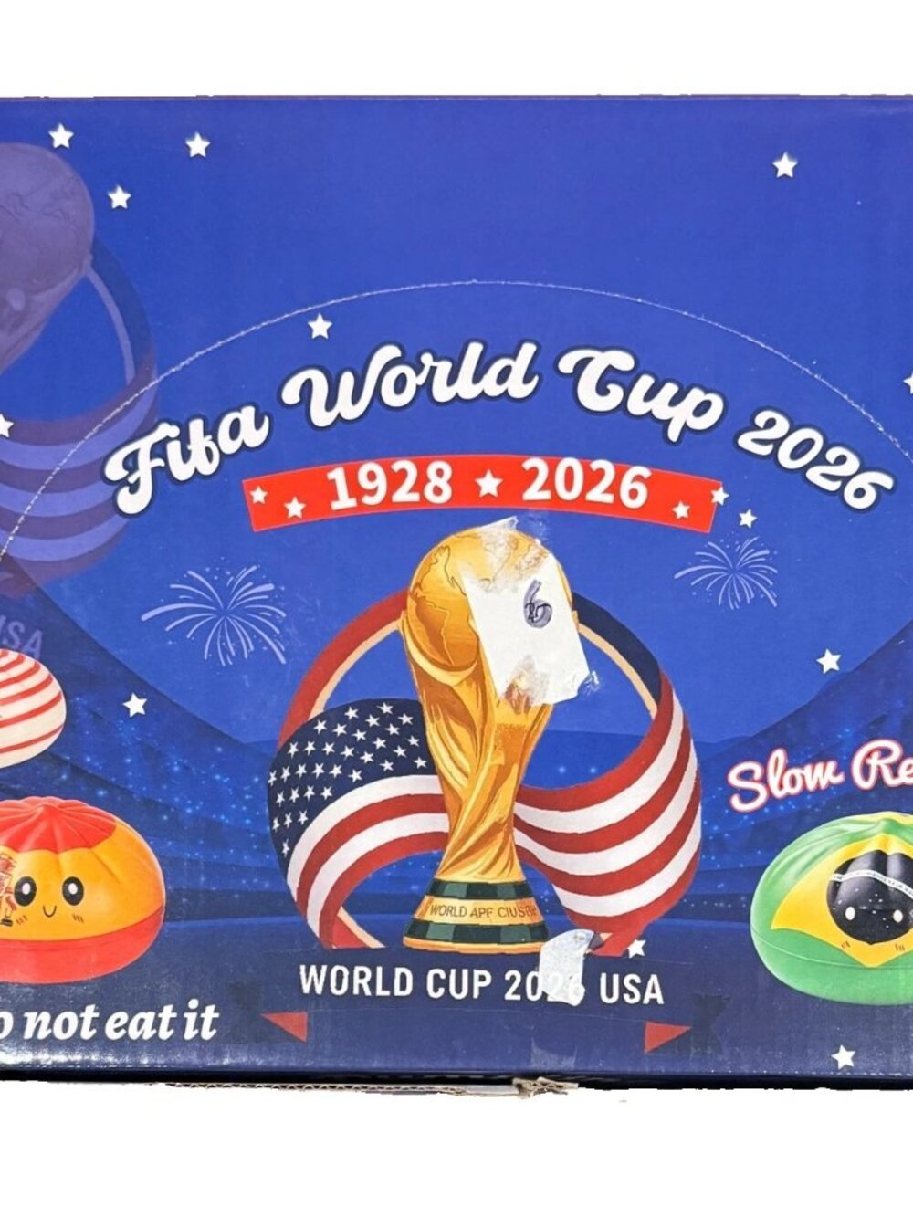 **NIB** LIMITED EDITION FIFA World Cup slow rise squishy Dumplings (set of 12)